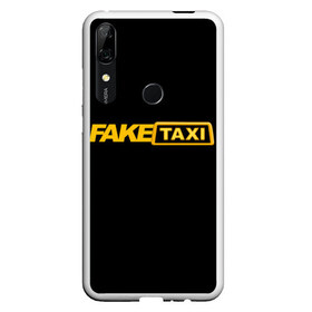 Чехол для Honor P Smart Z с принтом Fake Taxi в Рязани, Силикон | Область печати: задняя сторона чехла, без боковых панелей | fake taxi | faketaxi | taxi | такси | таксист | фейк такси | фейковое такси | фейктакси