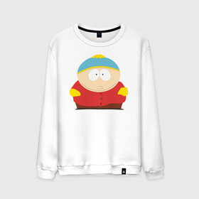 Мужской свитшот хлопок с принтом КАРТМАН в Рязани, 100% хлопок |  | cartman | kenny | kyle | south park | stan | кайл | картман | кенни | стэн | южный парк