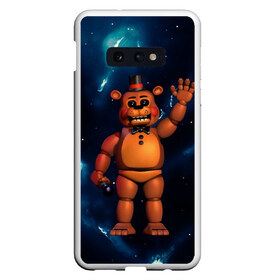 Чехол для Samsung S10E с принтом Five Nights At Freddys в Рязани, Силикон | Область печати: задняя сторона чехла, без боковых панелей | Тематика изображения на принте: 5 ночей с фредди | five nights at freddys | fnaf | horror | nightmare | страшилки | ужасы | фнаф | фредди фазбер | хоррор