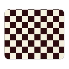 Коврик для мышки прямоугольный с принтом Шахматка в Рязани, натуральный каучук | размер 230 х 185 мм; запечатка лицевой стороны | Тематика изображения на принте: квадраты | текстуры | узор шахматка | узоры | чб | чб квадраты | чб узор | шахматка | шахматная доска | шахматы