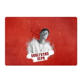 Магнитный плакат 3Х2 с принтом Boulevard depo в Рязани, Полимерный материал с магнитным слоем | 6 деталей размером 9*9 см | Тематика изображения на принте: boulevard | boulevard depo | depo | артём | артём кулик | бульвар депо. yungrussia | кулик | музыка | музыкант | реп | рэп | тёма