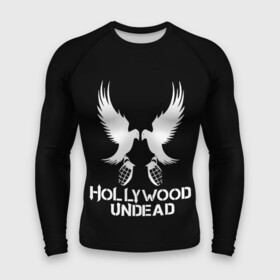 Мужской рашгард 3D с принтом Hollywood Undead в Рязани,  |  | charlie scene | danny | funny man | hollywood | hollywood undead | j dog | johnny 3 tears | undead | андед | голивуд | голливудская нежить | группа | кранккор | метал | нежить | реп | рок | рэп | рэпкор