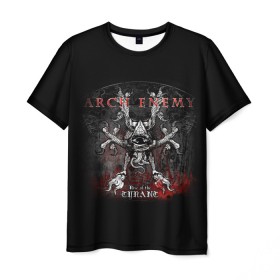 Мужская футболка 3D с принтом Arch Enemy 25 в Рязани, 100% полиэфир | прямой крой, круглый вырез горловины, длина до линии бедер | Тематика изображения на принте: 