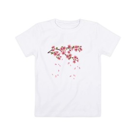 Детская футболка хлопок с принтом Весна 2020. в Рязани, 100% хлопок | круглый вырез горловины, полуприлегающий силуэт, длина до линии бедер | весенние картинки | весна | весна 2020 | зелнь | прекрасное время года | прикольные картинки | природа | птицы | тюльпаны | цветы
