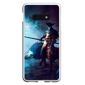 Чехол для Samsung S10E с принтом Plague Doctor painting в Рязани, Силикон | Область печати: задняя сторона чехла, без боковых панелей | Тематика изображения на принте: corona | coronavirus | doctor | painting | plague | virus | вирус | доктор | корона | коронавирус | рисунок | чумной