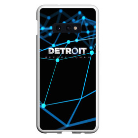 Чехол для Samsung S10E с принтом DetroitBecome Human в Рязани, Силикон | Область печати: задняя сторона чехла, без боковых панелей | Тематика изображения на принте: android | connor | detroit become human | game | rk 800 | urban | будущее | город | детроит | игры | мир | роботы | технологии