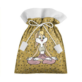 Подарочный 3D мешок с принтом Лола Банни в Рязани, 100% полиэстер | Размер: 29*39 см | Тематика изображения на принте: lola bunny | looney tunes | vdzabma | лола банни | луни тюнз