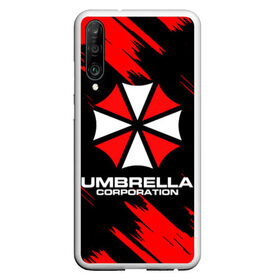 Чехол для Honor P30 с принтом Umbrella Corporation в Рязани, Силикон | Область печати: задняя сторона чехла, без боковых панелей | resident evil | umbrella corporation | амбрелла | амбрелла корпорейшн | вирус | вымышленная военная и фармацевтическая корпорация | игра | умбрелла