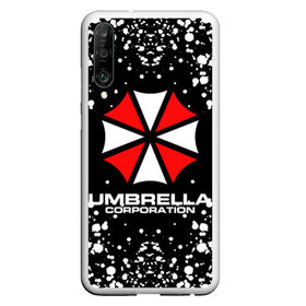 Чехол для Honor P30 с принтом Umbrella Corporation в Рязани, Силикон | Область печати: задняя сторона чехла, без боковых панелей | resident evil | umbrella corporation | амбрелла | амбрелла корпорейшн | вирус | вымышленная военная и фармацевтическая корпорация | игра | умбрелла