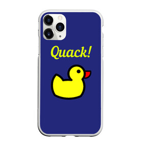 Чехол для iPhone 11 Pro матовый с принтом Уточка в Рязани, Силикон |  | duck | забавная | кря | утка
