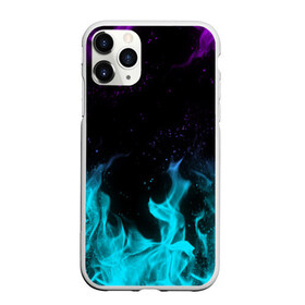 Чехол для iPhone 11 Pro матовый с принтом НЕОНОВЫЙ ОГОНЬ NEON FIRE в Рязани, Силикон |  | bright | fire | flame | heat | light | neon | wildfire | искры | неон | огненный | огонь | пламя | пожар