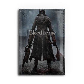 Обложка для автодокументов с принтом Bloodborne. в Рязани, натуральная кожа |  размер 19,9*13 см; внутри 4 больших “конверта” для документов и один маленький отдел — туда идеально встанут права | bloodborne | bloodborne 2 | esport | game | playstation | бладборн | игра | киберспорт | киберспортсмен | порождение крови