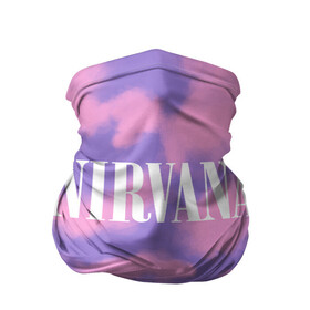 Бандана-труба 3D с принтом NIRVANA в Рязани, 100% полиэстер, ткань с особыми свойствами — Activecool | плотность 150‒180 г/м2; хорошо тянется, но сохраняет форму | in utero | nevermind | nirvana | nirvana in utero | nirvana logo | smile | курт кобейн | нирвана | нирвана in utero | нирвана лого