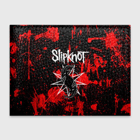 Обложка для студенческого билета с принтом Slipknot в Рязани, натуральная кожа | Размер: 11*8 см; Печать на всей внешней стороне | animal | blood | metal | rock | slipknot | абстракция | брызги | геометрия | группа | животные | знак | кровь | логотип | маски | метал | петля | пятна | рога | рок | символ | слипкнот