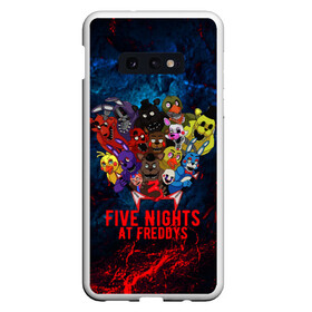 Чехол для Samsung S10E с принтом Five Nights At Freddys в Рязани, Силикон | Область печати: задняя сторона чехла, без боковых панелей | Тематика изображения на принте: 5 ночей с фредди | five nights at freddys | fnaf | horror | nightmare | страшилки | ужасы | фнаф | фредди фазбер | хоррор