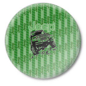 Значок с принтом Jeep в Рязани,  металл | круглая форма, металлическая застежка в виде булавки | auto | car sketch | jeep | авто | автомобильные | кар | лексус | машины | скетч