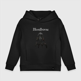 Детское худи Oversize хлопок с принтом Bloodborne. в Рязани, френч-терри — 70% хлопок, 30% полиэстер. Мягкий теплый начес внутри —100% хлопок | боковые карманы, эластичные манжеты и нижняя кромка, капюшон на магнитной кнопке | bloodborne | bloodborne 2 | esport | game | playstation | бладборн | игра | киберспорт | киберспортсмен | порождение крови