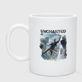 Кружка керамическая с принтом UNCHARTED в Рязани, керамика | объем — 330 мл, диаметр — 80 мм. Принт наносится на бока кружки, можно сделать два разных изображения | play | uncharted | uncharted 4 | дрейк | игры | не отмеченный на карте | неведомый | неизведанный | неизвестный | нейт | нейтан