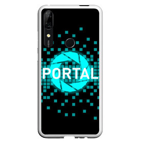 Чехол для Honor P Smart Z с принтом Portal в Рязани, Силикон | Область печати: задняя сторона чехла, без боковых панелей | 3d | aperture science | black mesa xen | half life | portal | portal 2 | valve | игра | портал