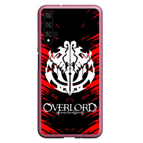 Чехол для Honor 20 с принтом Overlord в Рязани, Силикон | Область печати: задняя сторона чехла, без боковых панелей | Тематика изображения на принте: overlord | аниме | аниме сериал | вторая мировая война | группа американских десантников | кино | оверлорд | фильмы