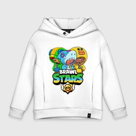 Детское худи Oversize хлопок с принтом Brawl Stars Leon Trio в Рязани, френч-терри — 70% хлопок, 30% полиэстер. Мягкий теплый начес внутри —100% хлопок | боковые карманы, эластичные манжеты и нижняя кромка, капюшон на магнитной кнопке | Тематика изображения на принте: 3 леона | brawl stars | brawl stars leon | leon | leon green | leon sally | leon shark | бравл старс | леон | леон акула | леон огонь | леон салли | леон старс | леоны