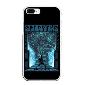 Чехол для iPhone 7Plus/8 Plus матовый с принтом Scorpions в Рязани, Силикон | Область печати: задняя сторона чехла, без боковых панелей | klaus meine | live in munich | return to forever | rock music | scorpions | you like | клаус майне | маттиас ябс | рудольф шенкер | скорпионз