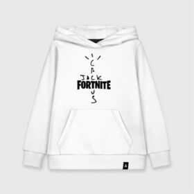 Детская толстовка хлопок с принтом FORTNITE X TRAVIS SCOTT в Рязани, 100% хлопок | Круглый горловой вырез, эластичные манжеты, пояс, капюшен | Тематика изображения на принте: astro | astronomical | astroworld | cactus | fort | fortnite | jack | nite | nomical | scott | travis | world | астро | астрономикал | джек | джэк | кактус | найт | номикал | скотт | трэвис | форт | фортнайт