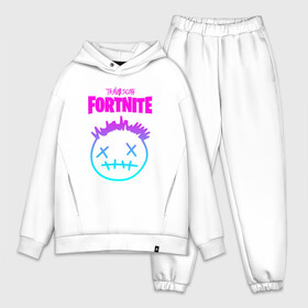 Мужской костюм хлопок OVERSIZE с принтом TRAVIS SCOTT+FORTNITE в Рязани,  |  | america | astroworld | cactus jack | fortnite | fortnite 2 | fortnite х | mask | rap | smile | smiley | travis scott | usa | wish you were here | америка | зарубежный реп | кактус джек | маска | реп | смайлик | сша | трэвис скотт | улыбка 