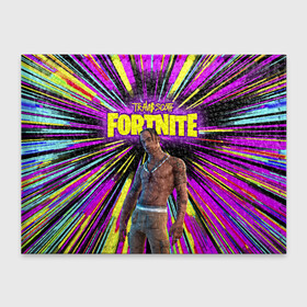 Обложка для студенческого билета с принтом TRAVIS SCOTT+FORTNITE в Рязани, натуральная кожа | Размер: 11*8 см; Печать на всей внешней стороне | Тематика изображения на принте: america | astro jack | astroworld | cactus jack | fortnite | fortnite 2 | fortnite х | rap | travis scott | usa | wish you were here | америка | астро джек | зарубежный реп | кактус джек | реп | сша | трэвис скотт | фортнайт | фортнайт 2