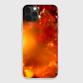 Чехол для iPhone 12 Pro Max с принтом Солнечное облако в Рязани, Силикон |  | Тематика изображения на принте: звёзды | космос | огонь | оранжевый | супер новая | туманность