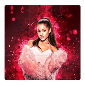 Магнитный плакат 3Х3 с принтом Ariana в Рязани, Полимерный материал с магнитным слоем | 9 деталей размером 9*9 см | ariana grande | music | singer | альбом | ариана гранде | арт | девушки | звезда | знаменитость | любимые | музыка | певцы | персонаж | портрет | сша