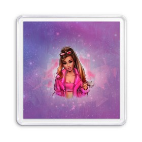 Магнит 55*55 с принтом Ariana Grande в Рязани, Пластик | Размер: 65*65 мм; Размер печати: 55*55 мм | Тематика изображения на принте: ariana grande | music | singer | альбом | ариана гранде | арт | девушки | звезда | знаменитость | любимые | музыка | певцы | персонаж | портрет | сша