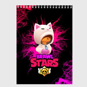 Скетчбук с принтом LEON CAT BRAWL STARS в Рязани, 100% бумага
 | 48 листов, плотность листов — 100 г/м2, плотность картонной обложки — 250 г/м2. Листы скреплены сверху удобной пружинной спиралью | bea | brawl | brawl stars | carl | cat | cтарс | leon | poco | shelly | spike | stars | unicorn | беа | бравл | девочке | единорог | игра | игры | кот | котик | кошка | леон | поко | розовая | спайк | цветы | шелли