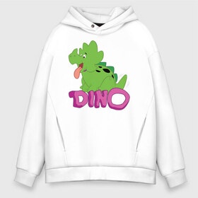 Мужское худи Oversize хлопок с принтом BABYDINO в Рязани, френч-терри — 70% хлопок, 30% полиэстер. Мягкий теплый начес внутри —100% хлопок | боковые карманы, эластичные манжеты и нижняя кромка, капюшон на магнитной кнопке | bamm bamm rubble | barney rubble | bedrock | betty rubble | dino | flintstones | fred flintstone | hoppy | pebbles | stone age | vdgerir | wilma | флинстоун | флинтстоун