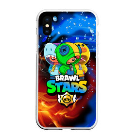 Чехол для iPhone XS Max матовый с принтом BRAWL STARS LEON SKINS в Рязани, Силикон | Область печати: задняя сторона чехла, без боковых панелей | bibi | brawl stars | coach mike | crow | leon | leon shark | max | mecha crow | mr.p | phoenix | sally leon | spike | sprout | unicorn | virus 8 bit | werewolf | ворон | оборотень | пингвин