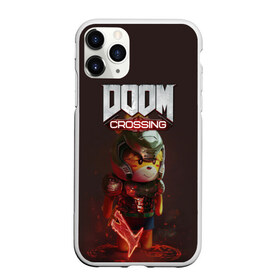 Чехол для iPhone 11 Pro Max матовый с принтом Doom Crossing в Рязани, Силикон |  | Тематика изображения на принте: animal crossing | isabelle | tom nook | энимал кроссинг