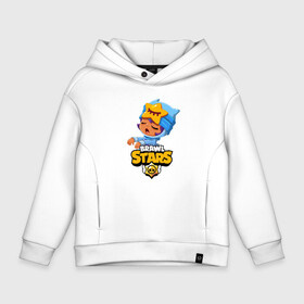 Детское худи Oversize хлопок с принтом BRAWL STARS SANDY в Рязани, френч-терри — 70% хлопок, 30% полиэстер. Мягкий теплый начес внутри —100% хлопок | боковые карманы, эластичные манжеты и нижняя кромка, капюшон на магнитной кнопке | bibi | brawl stars | coach mike | crow | leon | leon shark | max | mecha crow | mr.p | phoenix | sally leon | sandy | spike | sprout | tara | unicorn | virus 8 bit | werewolf | ворон | оборотень