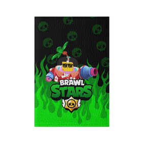 Обложка для паспорта матовая кожа с принтом СПРАУТ BRAWL STARS в Рязани, натуральная матовая кожа | размер 19,3 х 13,7 см; прозрачные пластиковые крепления | Тематика изображения на принте: brawl | brawl stars | brawl stars sprout | clash | sprout | tropical sprout | бравл старс | игра | мобильные игры | спраут | тропический спрут