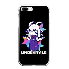 Чехол для iPhone 7Plus/8 Plus матовый с принтом Undertale в Рязани, Силикон | Область печати: задняя сторона чехла, без боковых панелей | asriel dreemurr | chara | frisk | game | sans | undertale | азриэль дримурр | андертейл | андрайн | гастер | игры | меттатон | санс | фриск | чара