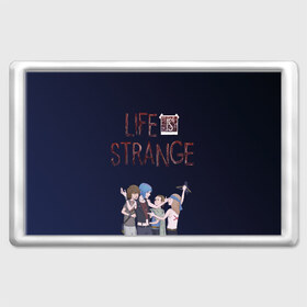 Магнит 45*70 с принтом Life is strange! в Рязани, Пластик | Размер: 78*52 мм; Размер печати: 70*45 | life is strange | арт | графика | игры | макс | хлоя