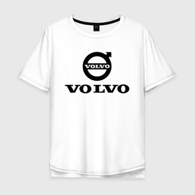 Мужская футболка хлопок Oversize с принтом VOLVO. в Рязани, 100% хлопок | свободный крой, круглый ворот, “спинка” длиннее передней части | abstract | auto | brand | car | geometry | sport | texture | volvo | абстракция | авто | автомобильные | бренд | вольва | вольво | геометрия | классика | машины | модные | спорт | стиль | текстура