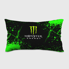 Подушка 3D антистресс с принтом MONSTER ENERGY в Рязани, наволочка — 100% полиэстер, наполнитель — вспененный полистирол | состоит из подушки и наволочки на молнии | black monster | bmx | claw | cybersport | energy | monster | monster energy | moto | motocross | race | sport | киберспорт | когти | монстер энерджи | монстр | мото | мотокросс | ралли | скейтбординг | спорт | т | энергия