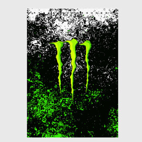 Скетчбук с принтом MONSTER ENERGY в Рязани, 100% бумага
 | 48 листов, плотность листов — 100 г/м2, плотность картонной обложки — 250 г/м2. Листы скреплены сверху удобной пружинной спиралью | black monster | bmx | claw | cybersport | energy | monster | monster energy | moto | motocross | race | sport | киберспорт | когти | монстер энерджи | монстр | мото | мотокросс | ралли | скейтбординг | спорт | т | энергия