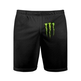 Мужские шорты спортивные с принтом MONSTER ENERGY в Рязани,  |  | black monster | bmx | claw | cybersport | energy | monster | monster energy | moto | motocross | race | sport | киберспорт | когти | монстер энерджи | монстр | мото | мотокросс | ралли | скейтбординг | спорт | т | энергия