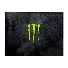 Обложка для студенческого билета с принтом MONSTER ENERGY в Рязани, натуральная кожа | Размер: 11*8 см; Печать на всей внешней стороне | Тематика изображения на принте: black monster | bmx | claw | cybersport | energy | monster | monster energy | moto | motocross | race | sport | киберспорт | когти | монстер энерджи | монстр | мото | мотокросс | ралли | скейтбординг | спорт | т | энергия