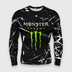 Мужской рашгард 3D с принтом MONSTER ENERGY в Рязани,  |  | black monster | bmx | claw | cybersport | energy | monster | monster energy | moto | motocross | race | sport | киберспорт | когти | монстер энерджи | монстр | мото | мотокросс | ралли | скейтбординг | спорт | т | энергия