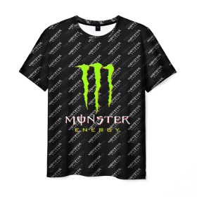 Мужская футболка 3D с принтом MONSTER ENERGY (Z) в Рязани, 100% полиэфир | прямой крой, круглый вырез горловины, длина до линии бедер | black monster | bmx | claw | cybersport | energy | monster | monster energy | moto | motocross | race | sport | киберспорт | когти | монстер энерджи | монстр | мото | мотокросс | ралли | скейтбординг | спорт | т | энергия