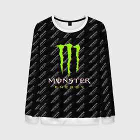 Мужской свитшот 3D с принтом MONSTER ENERGY (Z) в Рязани, 100% полиэстер с мягким внутренним слоем | круглый вырез горловины, мягкая резинка на манжетах и поясе, свободная посадка по фигуре | black monster | bmx | claw | cybersport | energy | monster | monster energy | moto | motocross | race | sport | киберспорт | когти | монстер энерджи | монстр | мото | мотокросс | ралли | скейтбординг | спорт | т | энергия