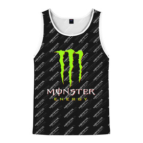 Мужская майка 3D с принтом MONSTER ENERGY (Z) в Рязани, 100% полиэстер | круглая горловина, приталенный силуэт, длина до линии бедра. Пройма и горловина окантованы тонкой бейкой | black monster | bmx | claw | cybersport | energy | monster | monster energy | moto | motocross | race | sport | киберспорт | когти | монстер энерджи | монстр | мото | мотокросс | ралли | скейтбординг | спорт | т | энергия