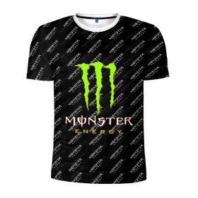 Мужская футболка 3D спортивная с принтом MONSTER ENERGY (Z) в Рязани, 100% полиэстер с улучшенными характеристиками | приталенный силуэт, круглая горловина, широкие плечи, сужается к линии бедра | black monster | bmx | claw | cybersport | energy | monster | monster energy | moto | motocross | race | sport | киберспорт | когти | монстер энерджи | монстр | мото | мотокросс | ралли | скейтбординг | спорт | т | энергия